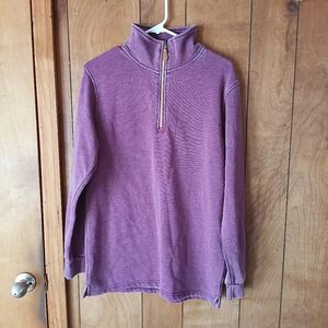 Discount Divas Women's Purple Long Sleeve Pullover Top Size S